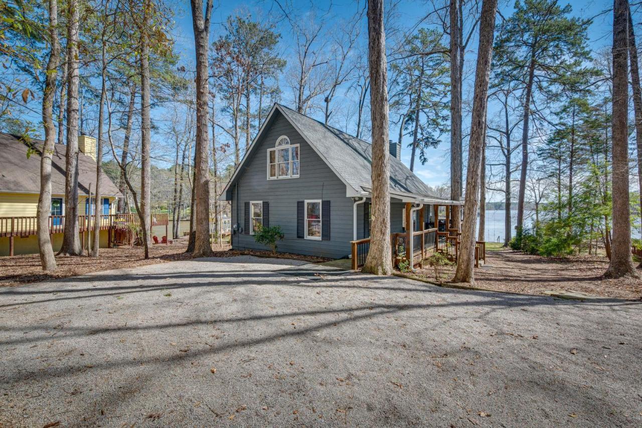 Vila Quiet Lakefront Eatonton House With Boat Dock! Exteriér fotografie