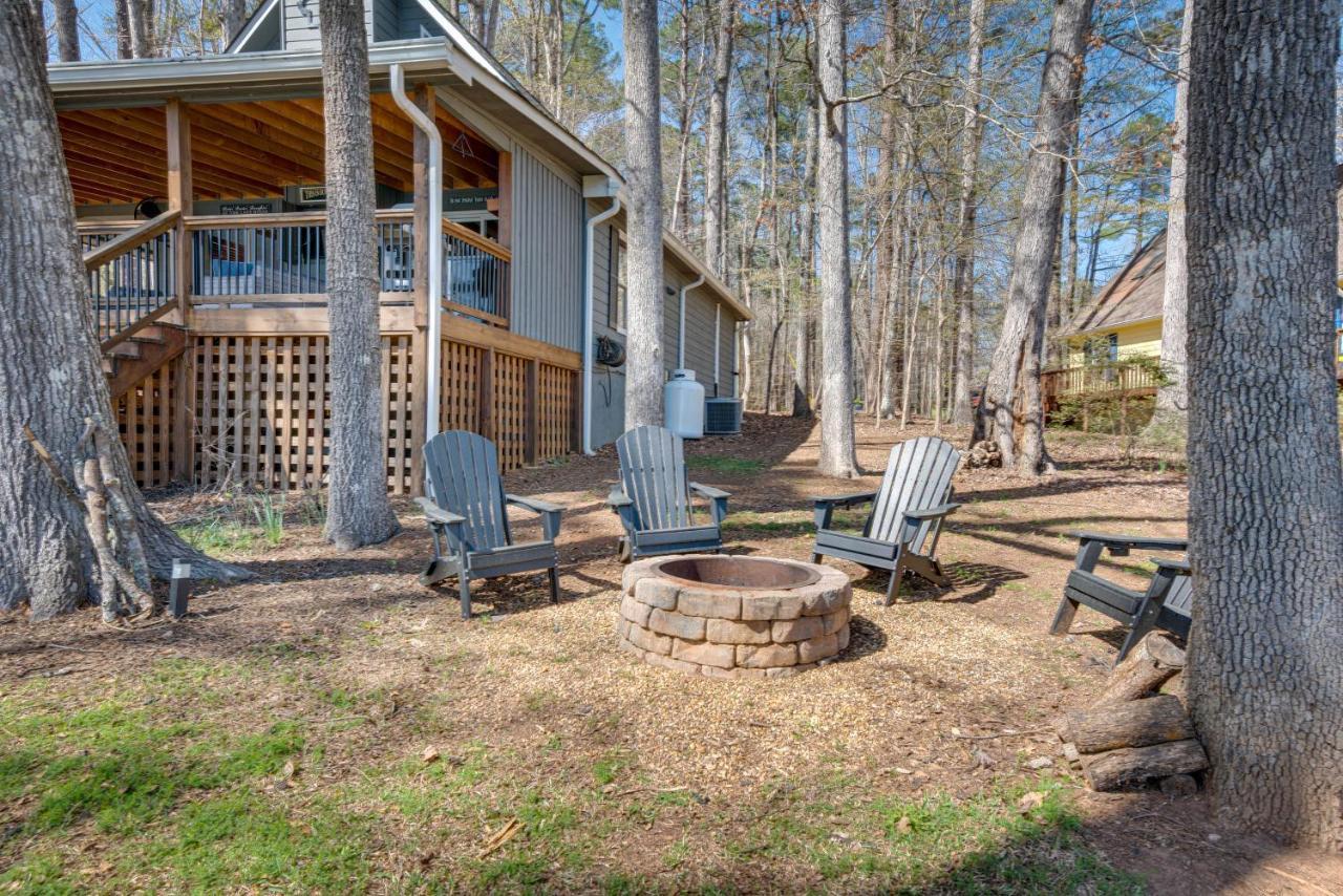 Vila Quiet Lakefront Eatonton House With Boat Dock! Exteriér fotografie